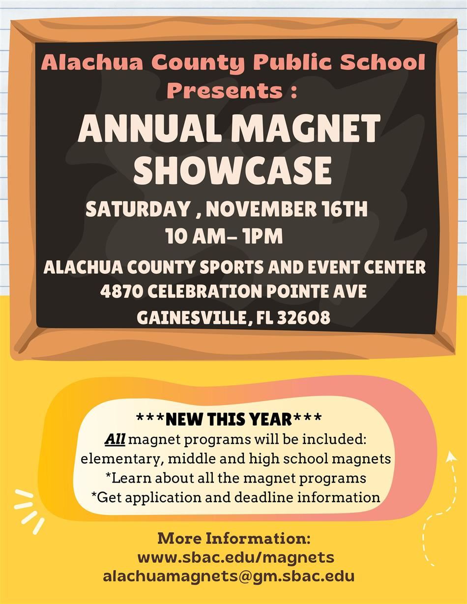 Magnet Showcase flyer